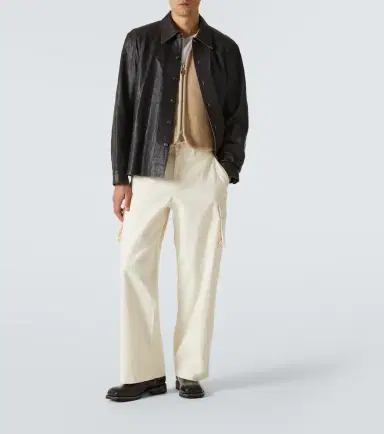 Our Legacy Mount striped cotton cargo pants | Thumbnail 4
