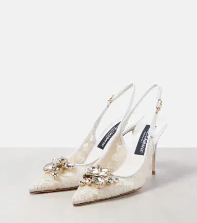 Dolce & Gabbana Rainbow lace slingback pumps | Thumbnail 2 Dolce & Gabbana Rainbow lace slingback pumps | Thumbnail 2