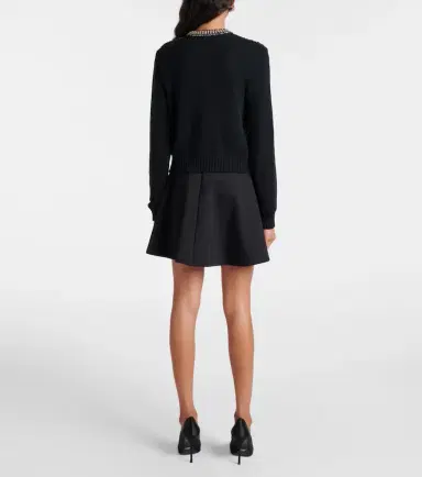 Giambattista Valli Sequined wool cardigan | Thumbnail 3 Giambattista Valli Sequined wool cardigan | Thumbnail 3