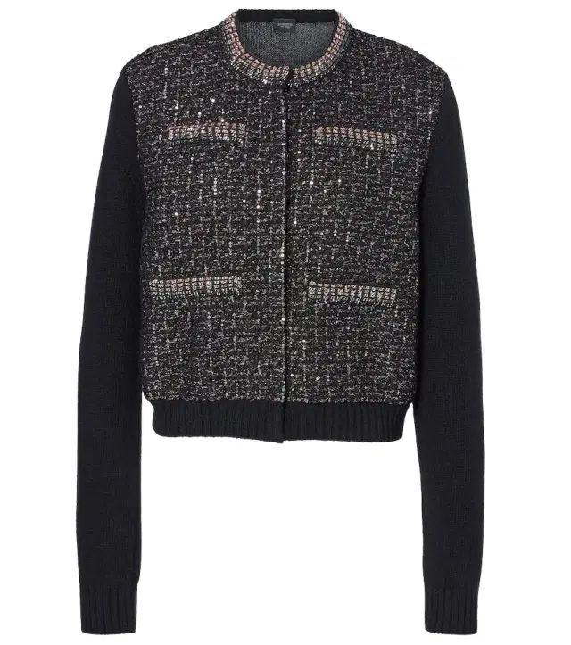 Giambattista Valli Sequined wool cardigan
