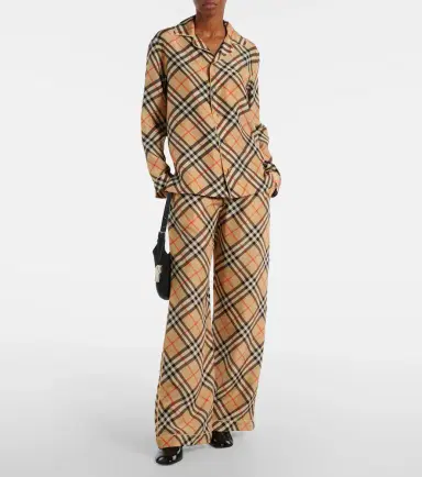 Burberry Knitted silk top | Thumbnail 5