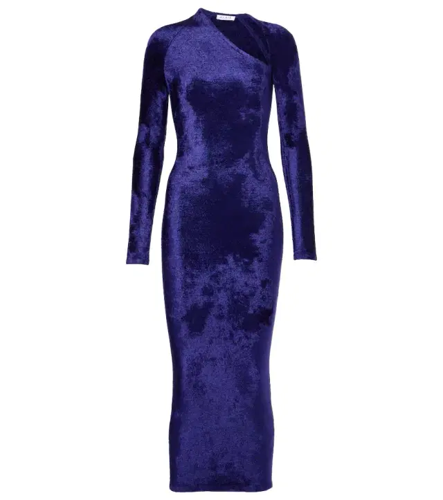 Alaia Alaïa Velvet midi dress