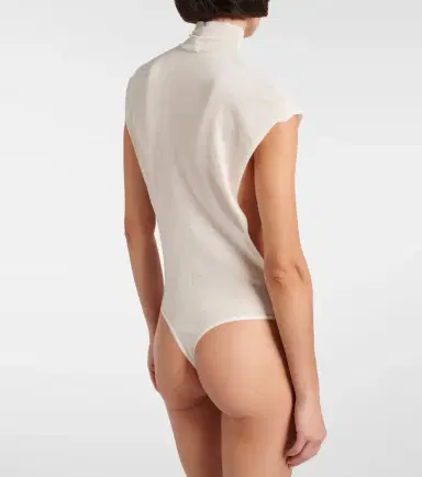Alaïa Alaïa Turtleneck wool bodysuit | Thumbnail 6
