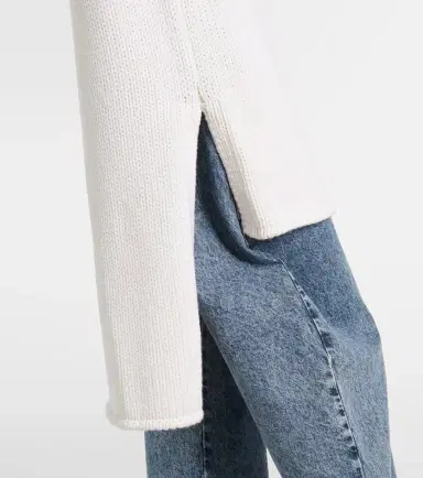 Alaïa Alaïa Caped wool turtleneck top | Thumbnail 3