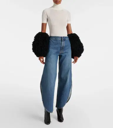 Alaïa Alaïa Turtleneck wool bodysuit | Thumbnail 5