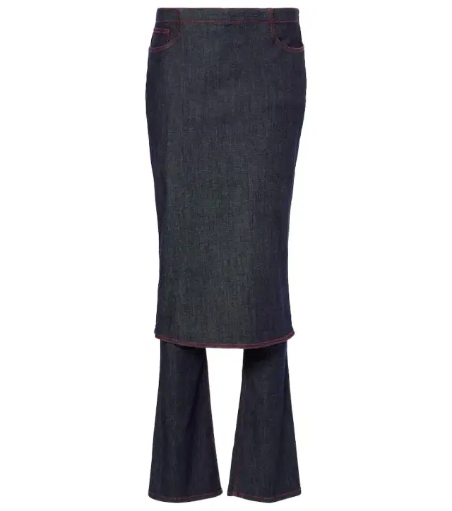 Alaïa Denim skirt pants