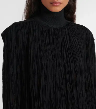 Alaïa Alaïa Fringed wool sweater | Thumbnail 6