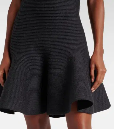 Alaïa Alaïa Wool-blend minidress | Thumbnail 2