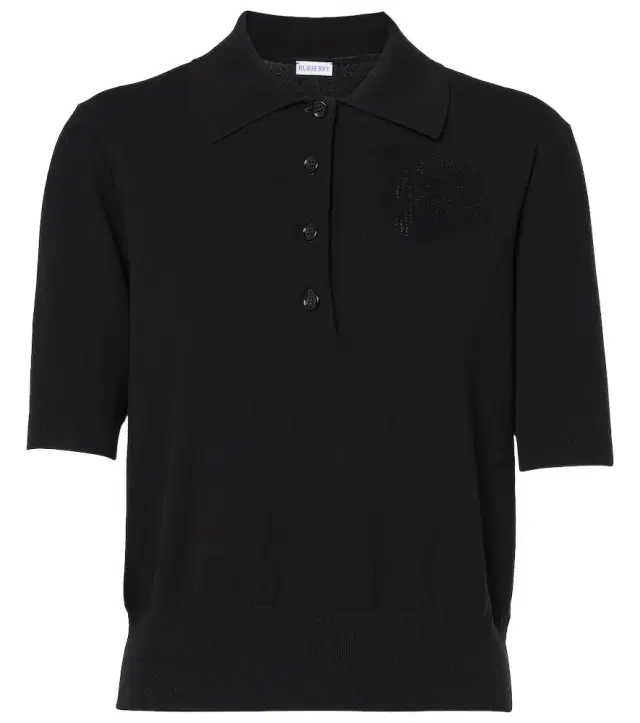 Burberry Cotton-blend polo shirt