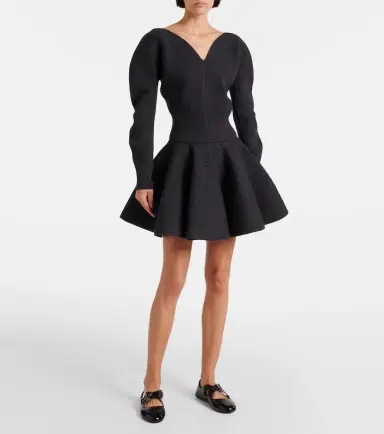 Alaïa Alaïa Wool-blend miniskirt | Thumbnail 2