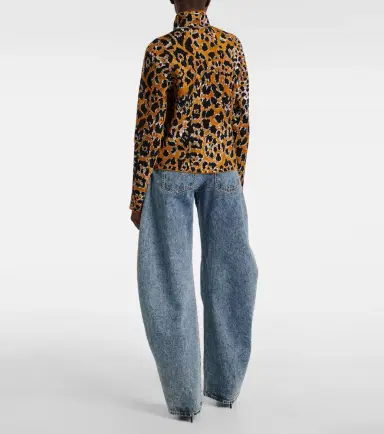 Alaïa Alaïa Leopard jacquard sweater | Thumbnail 2