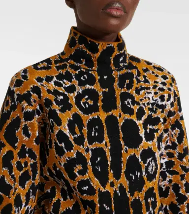 Alaïa Alaïa Leopard jacquard sweater | Thumbnail 5