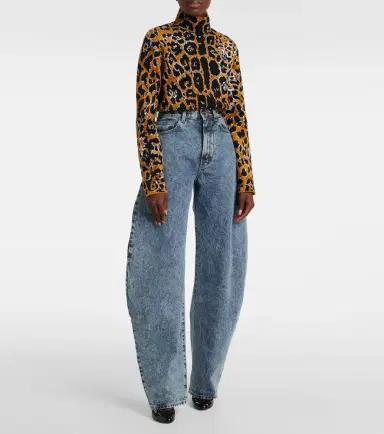 Alaïa Alaïa Leopard jacquard sweater | Thumbnail 6