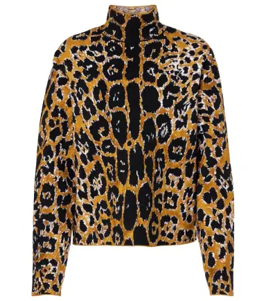 Alaïa Alaïa Leopard jacquard sweater | Thumbnail 1