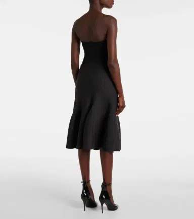 Alaia Alaïa Wool-blend midi skirt | Thumbnail 2 Alaia Alaïa Wool-blend midi skirt | Thumbnail 2