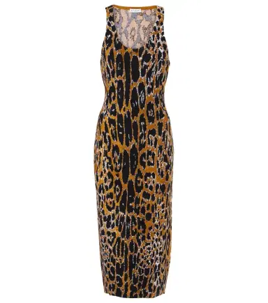 Alaïa Alaïa Jacquard midi dress | Thumbnail 1