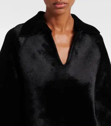Alaïa Alaïa Wool-blend polo sweater | Thumbnail 2