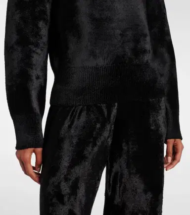 Alaïa Alaïa Wool-blend polo sweater | Thumbnail 5