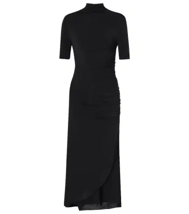 Alaïa Alaïa Draped asymmetric midi dress | Thumbnail 1