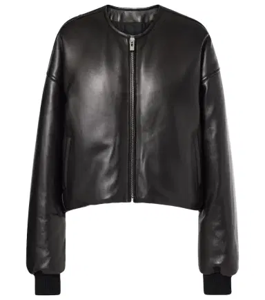 Alaïa Alaïa Leather bomber jacket | Thumbnail 1 Alaïa Alaïa Leather bomber jacket | Thumbnail 1