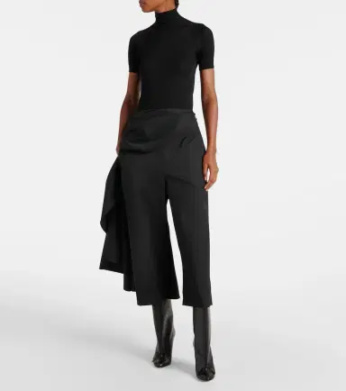 Alaïa Alaïa Wool skirt pants | Thumbnail 4 Alaïa Alaïa Wool skirt pants | Thumbnail 4