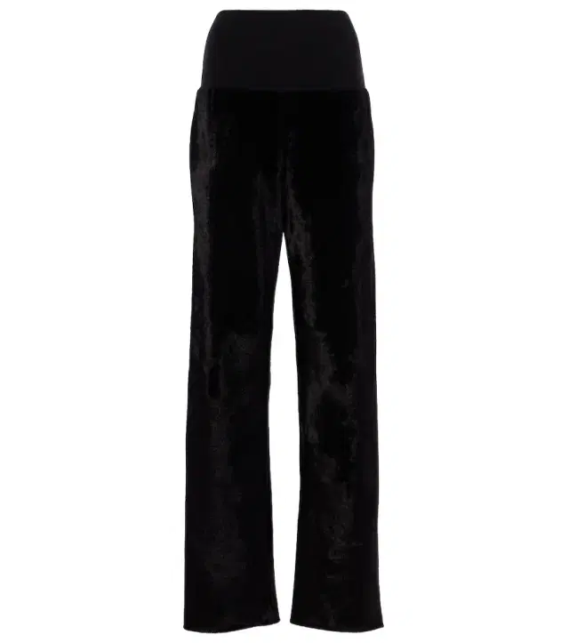 Alaia Alaïa Velvet straight pants