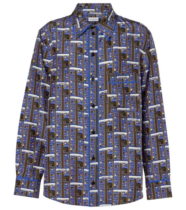 Burberry silk shirt