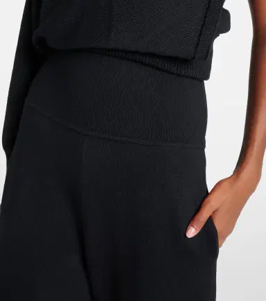 Alaïa Alaïa High-rise wool-blend straight pants | Thumbnail 2