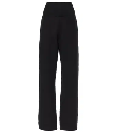Alaïa Alaïa High-rise wool-blend straight pants | Thumbnail 1