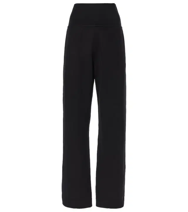 Alaia Alaïa High-rise wool-blend straight pants