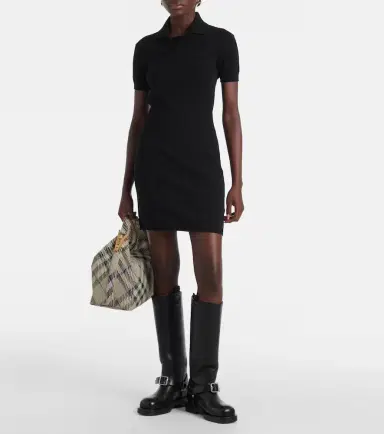 Burberry Cotton-blend polo dress | Thumbnail 2