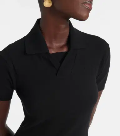 Burberry Cotton-blend polo dress | Thumbnail 4