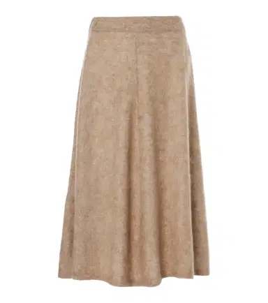 Brunello Cucinelli Wool and cashmere-blend midi skirt | Thumbnail 1