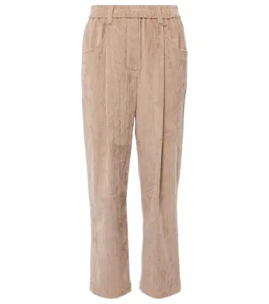 Brunello Cucinelli Pleated straight pants | Thumbnail 1