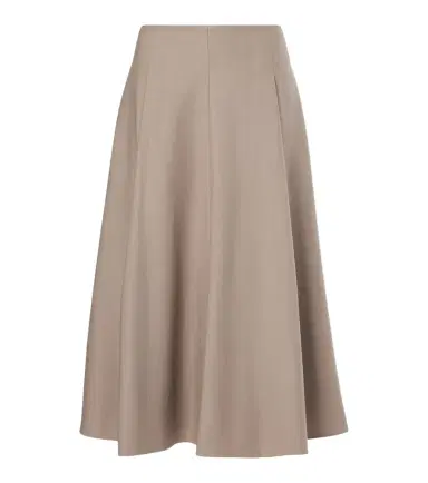 Brunello Cucinelli Wool midi skirt | Thumbnail 1