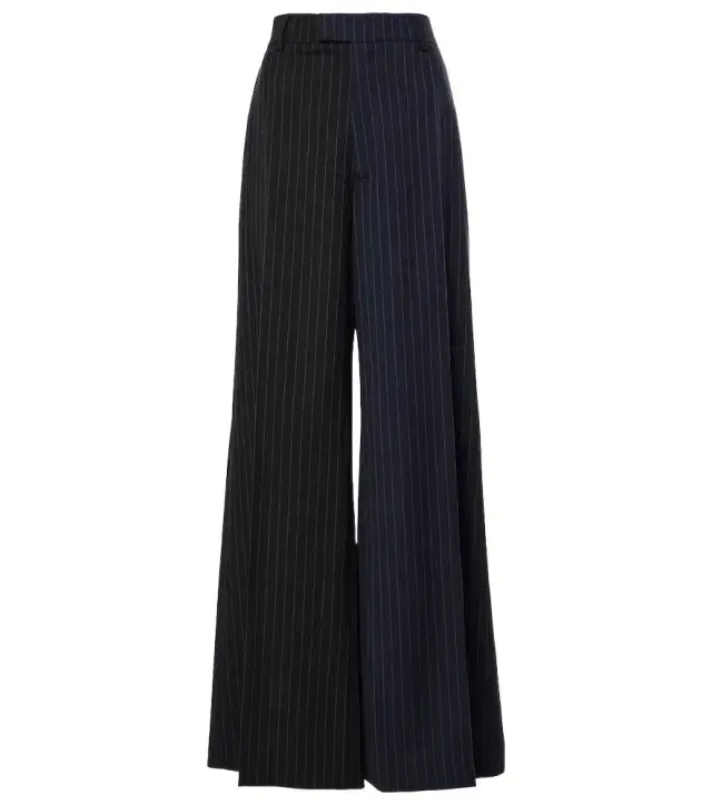 Vetements Pinstripe wool wide-leg pants