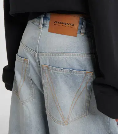Vetements Oversized wide-leg jeans | Thumbnail 6