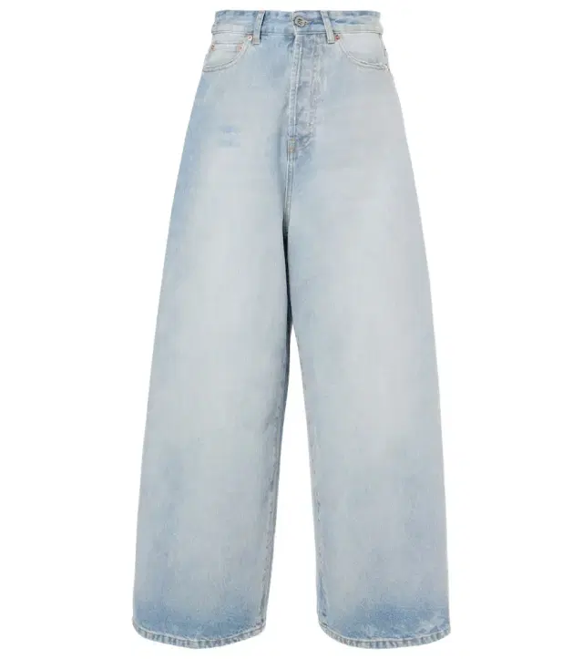 Vetements Oversized wide-leg jeans