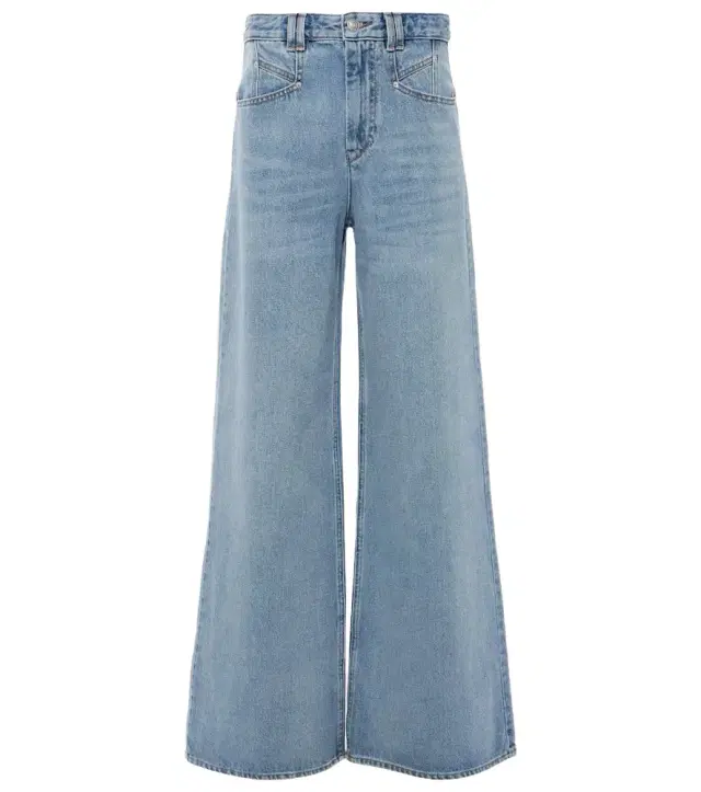 Isabel Marant Lemony wide-leg jeans