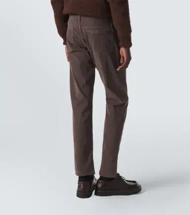 Frame Mid-rise twill slim pants | Thumbnail 4