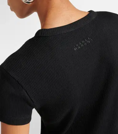 Isabel Marant Taomiga cotton jersey T-shirt | Thumbnail 3