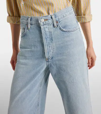 AGOLDE Dame Jean high-rise wide-leg jeans | Thumbnail 3