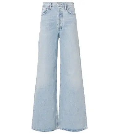 AGOLDE Dame Jean high-rise wide-leg jeans | Thumbnail 1