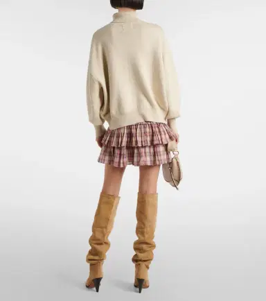 Marant Étoile Nash cotton and wool turtleneck sweater | Thumbnail 3