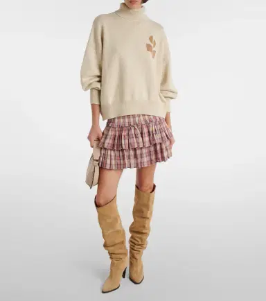Marant Étoile Nash cotton and wool turtleneck sweater | Thumbnail 5