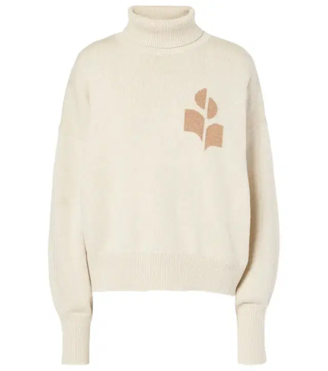 Marant Etoile Nash cotton and wool turtleneck sweater