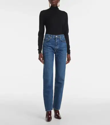 AGOLDE 90's Pinch Waist Long high-rise straight jeans | Thumbnail 5 AGOLDE 90's Pinch Waist Long high-rise straight jeans | Thumbnail 5