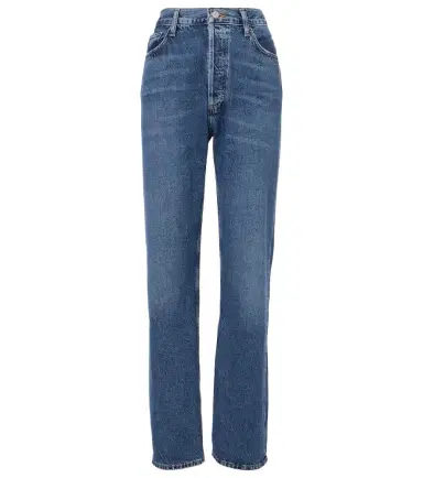 AGOLDE 90's Pinch Waist Long high-rise straight jeans | Thumbnail 1 AGOLDE 90's Pinch Waist Long high-rise straight jeans | Thumbnail 1