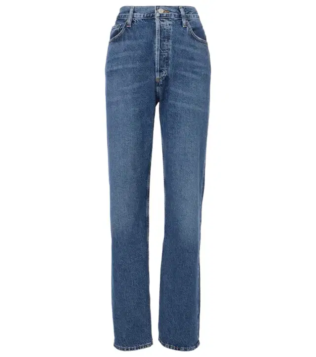 Agolde 90's Pinch Waist Long high-rise straight jeans