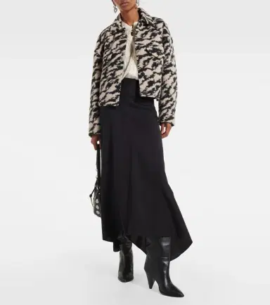 Marant Étoile Alona asymmetric midi skirt | Thumbnail 2